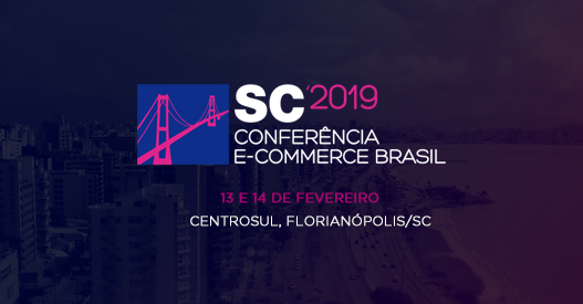 Logotipo da Conferência E-Commerce Brasil SC 2019
