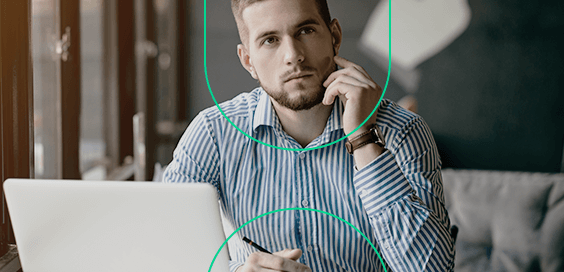 Empreendedor com dúvida de como otimizar as suas contas a receber