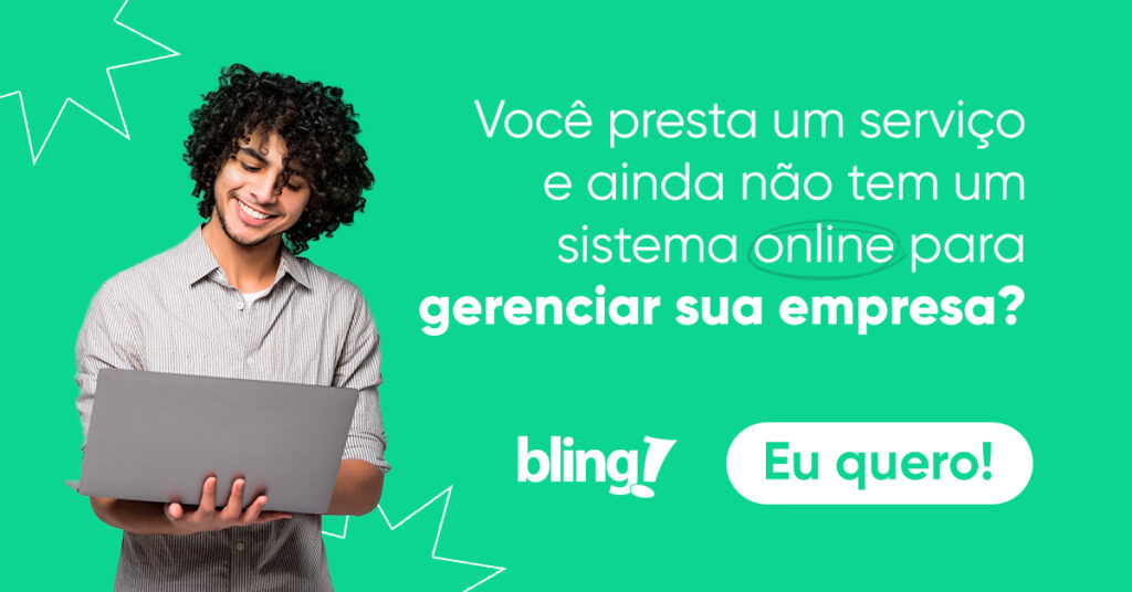 homem prestador de serviço com notebook na mão