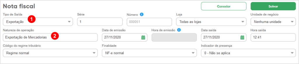 como emitir nf para empresa estrangeira