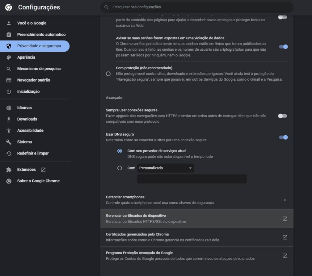 excluir certificado digital vencido