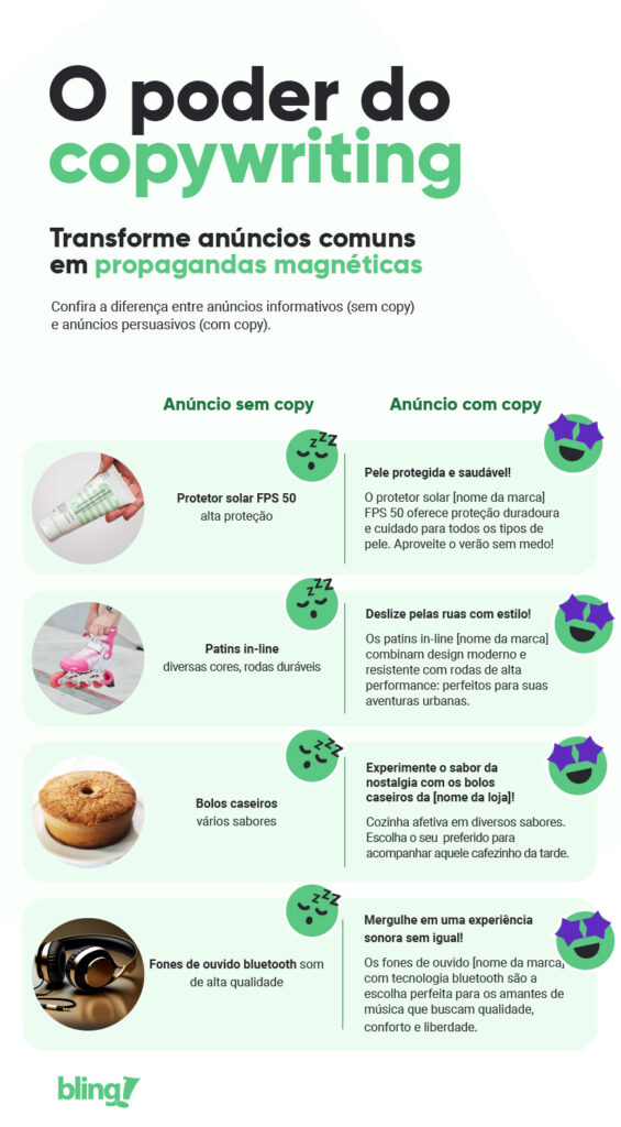 o poder do copywriting - exemplos o poder do copywriting - exemplos