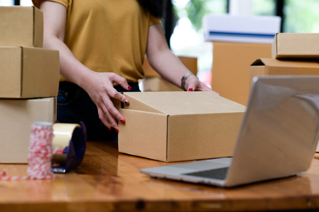 malha logística e-commerce