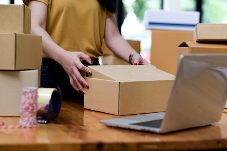 malha logística e-commerce