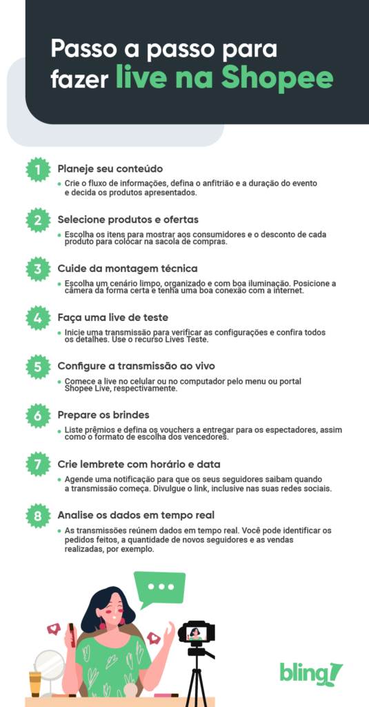 Como fazer live na Shopee - Passo a passo para fazer live na Shopee